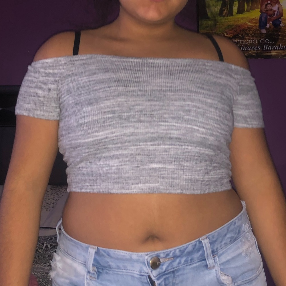 Off the shoulder shirt!